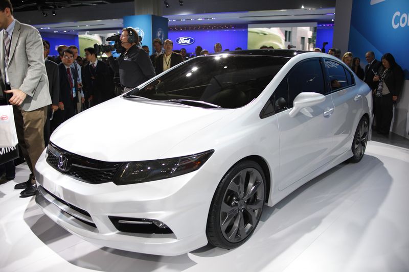 Девятое поколение Honda Civic показали в Детройте (48 фото+3 видео)