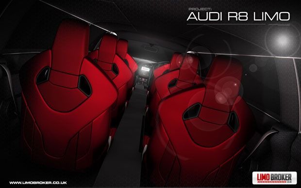 Мастера из Limo Broker обещают сделать лимузин из Audi R8 (10 фото+видео)