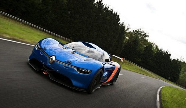 Авто-марка Alpine и компания Renault создали новый спорт-концепт (8 фото)